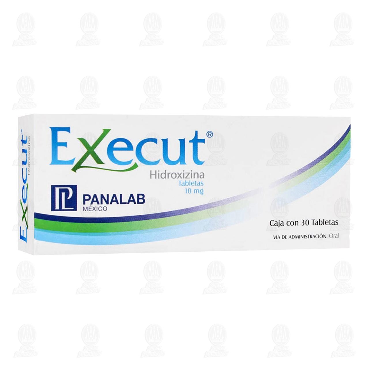 Execut 10 mg, 30 Tabletas. image number 0
