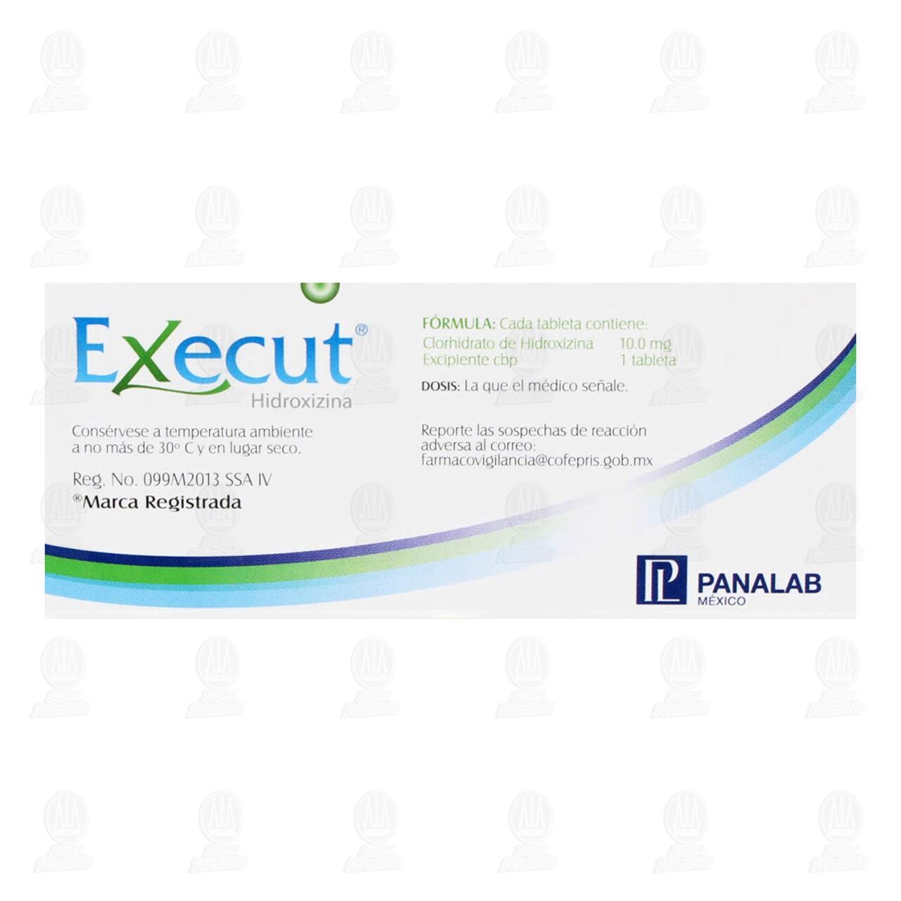 Execut 10 mg, 30 Tabletas. image number 2
