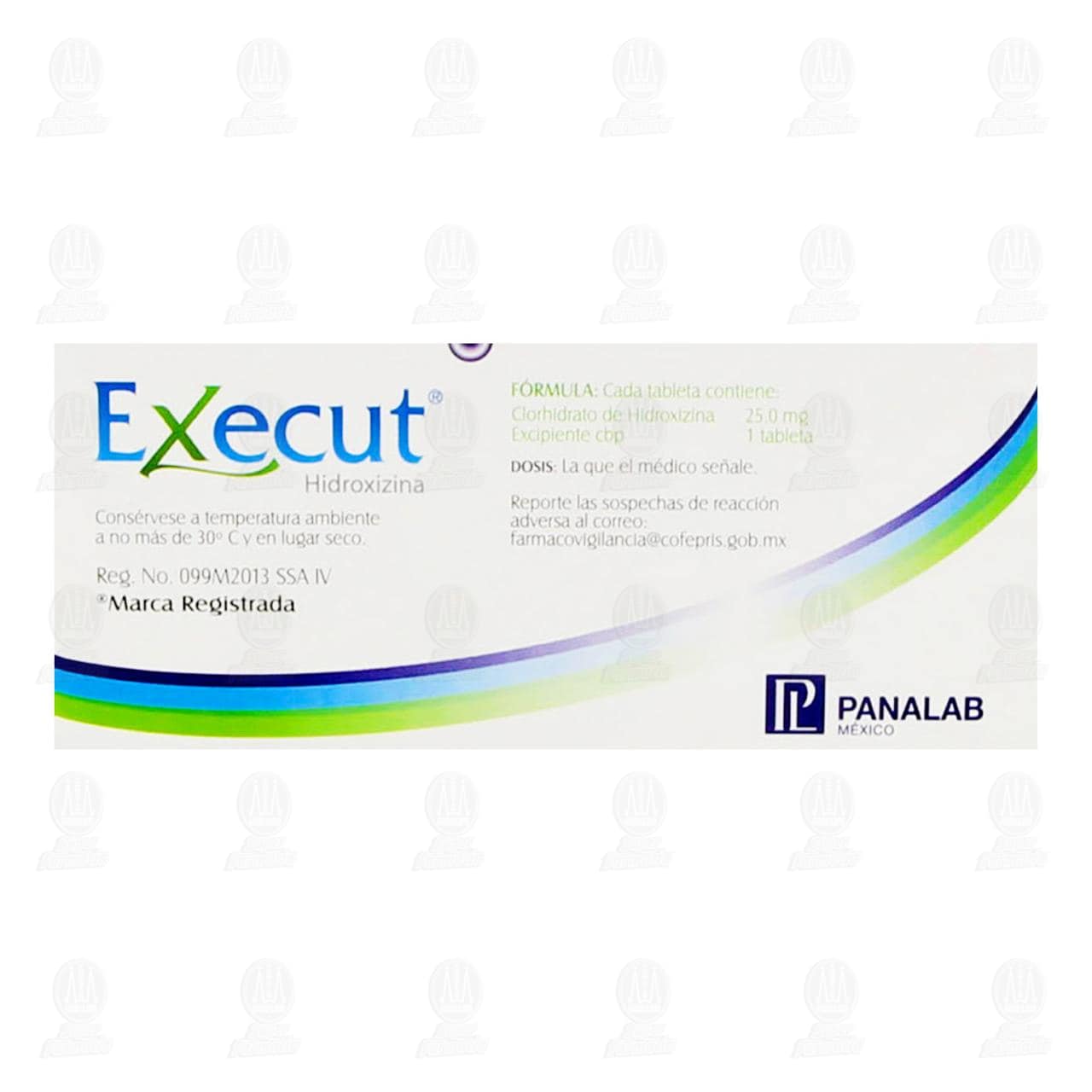 Execut 25 mg, 25 Tabletas. image number 2