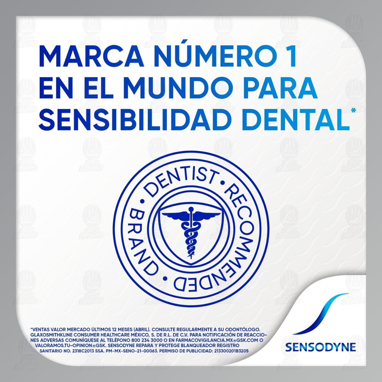 Sensodyne Repara & Protege Blanqueador Pasta Dental para Dientes Sensibles, 100 gr. image number 2