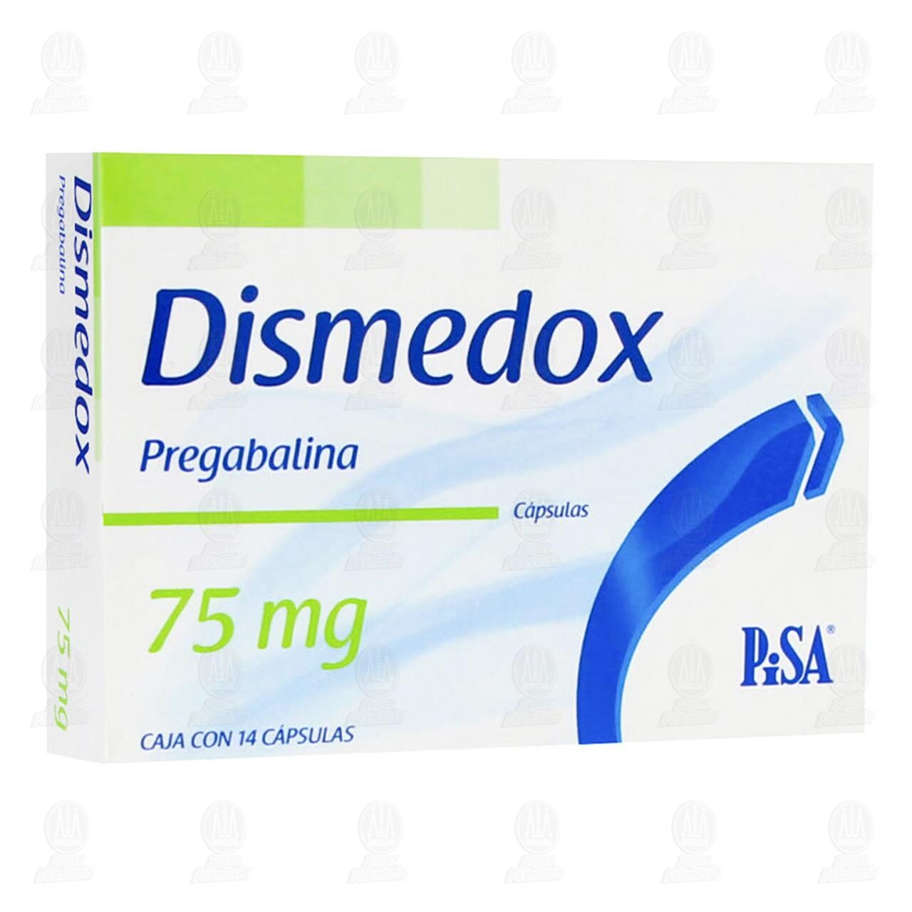 Dismedox 75 mg, 14 C&aacute;psulas. image number 0