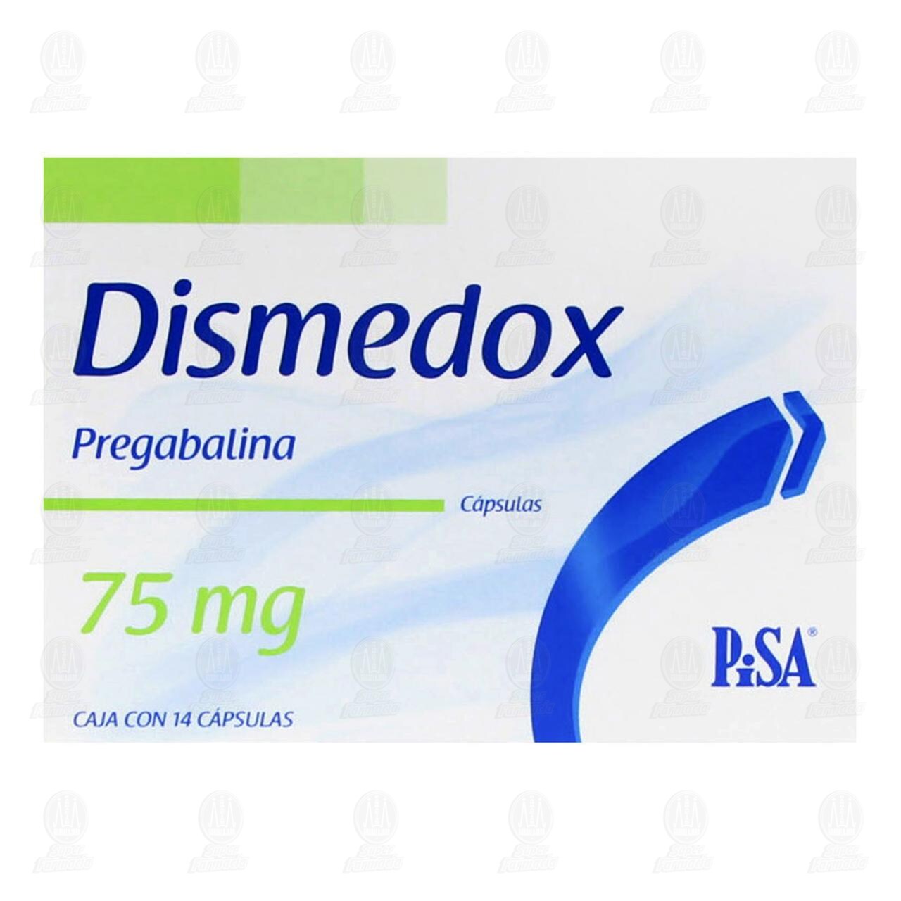 Dismedox 75 mg, 14 C&aacute;psulas. image number 1