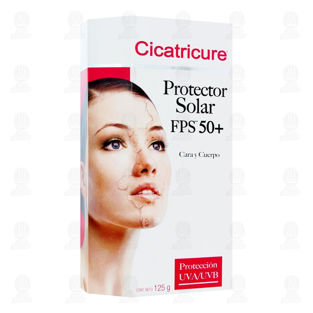 Crema Pantalla Solar Cicatricure FPS 50, 125 gr.