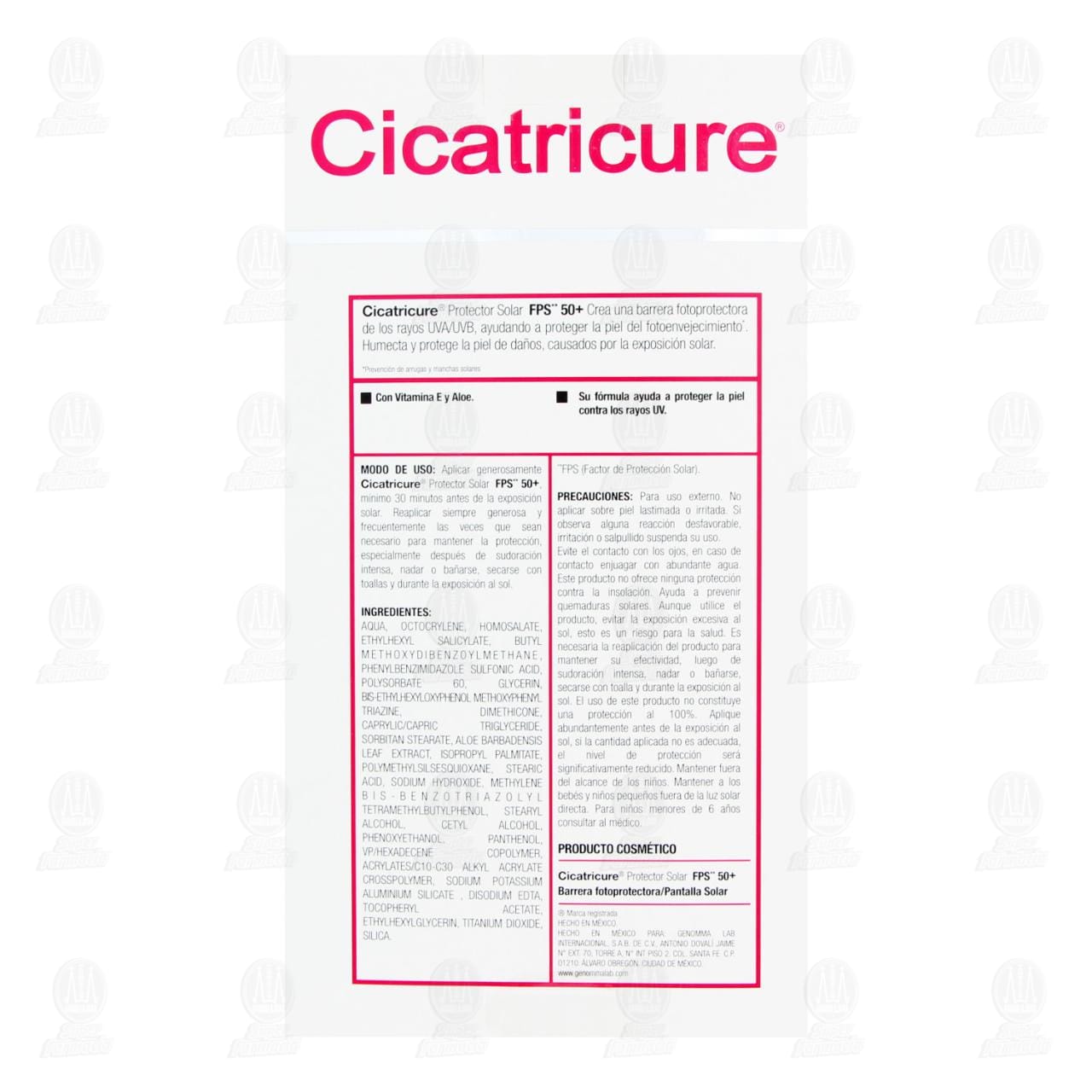 Crema Pantalla Solar Cicatricure FPS 50, 125 gr. image number 2