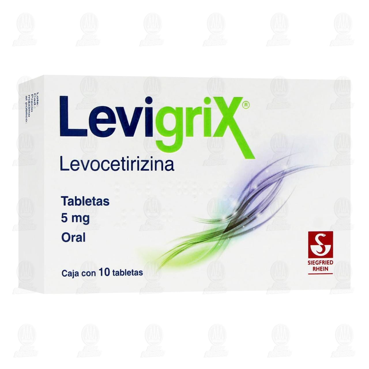 Imagen para Levigrix 5 mg, 10 Tabletas.