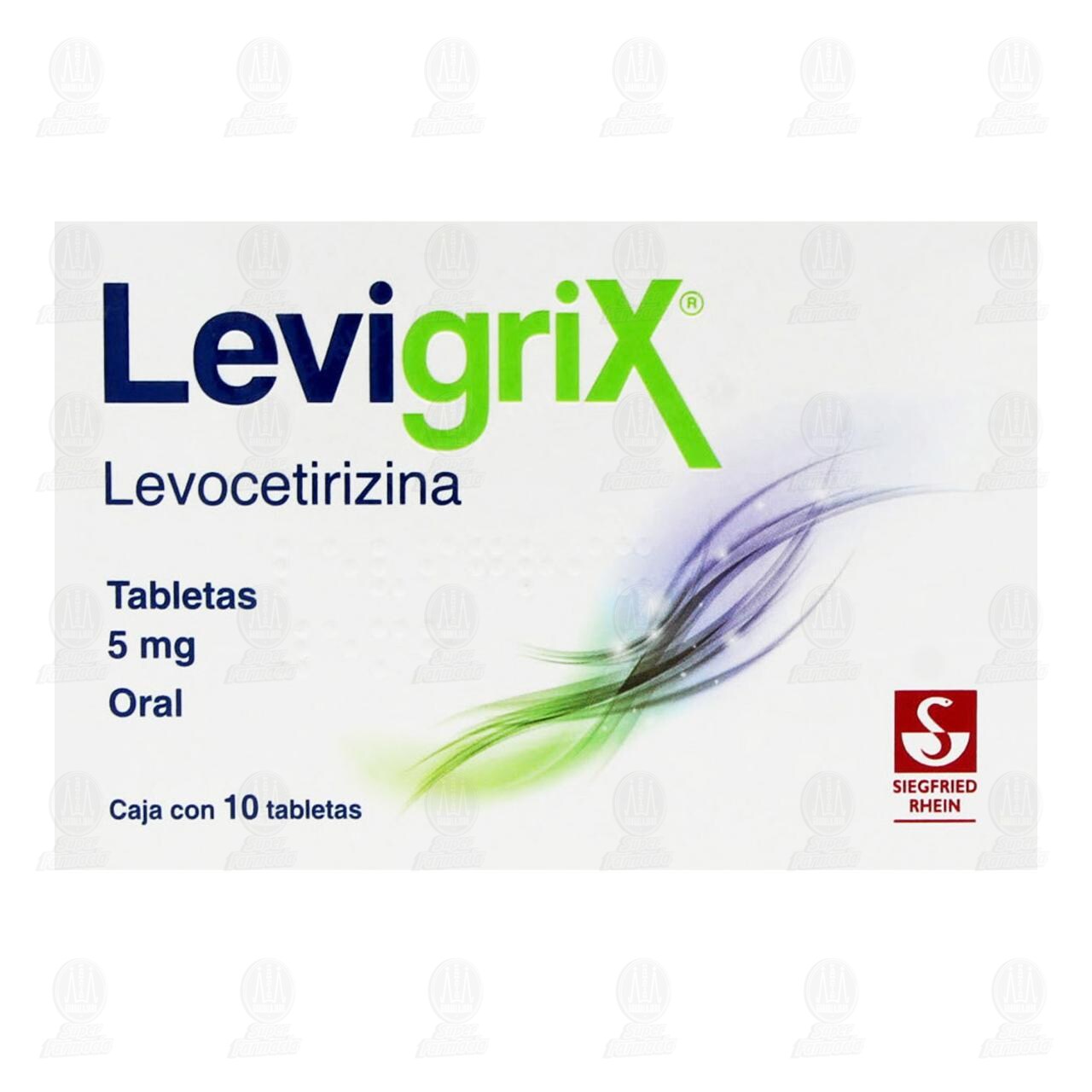 Levigrix 5 mg, 10 Tabletas. image number 1