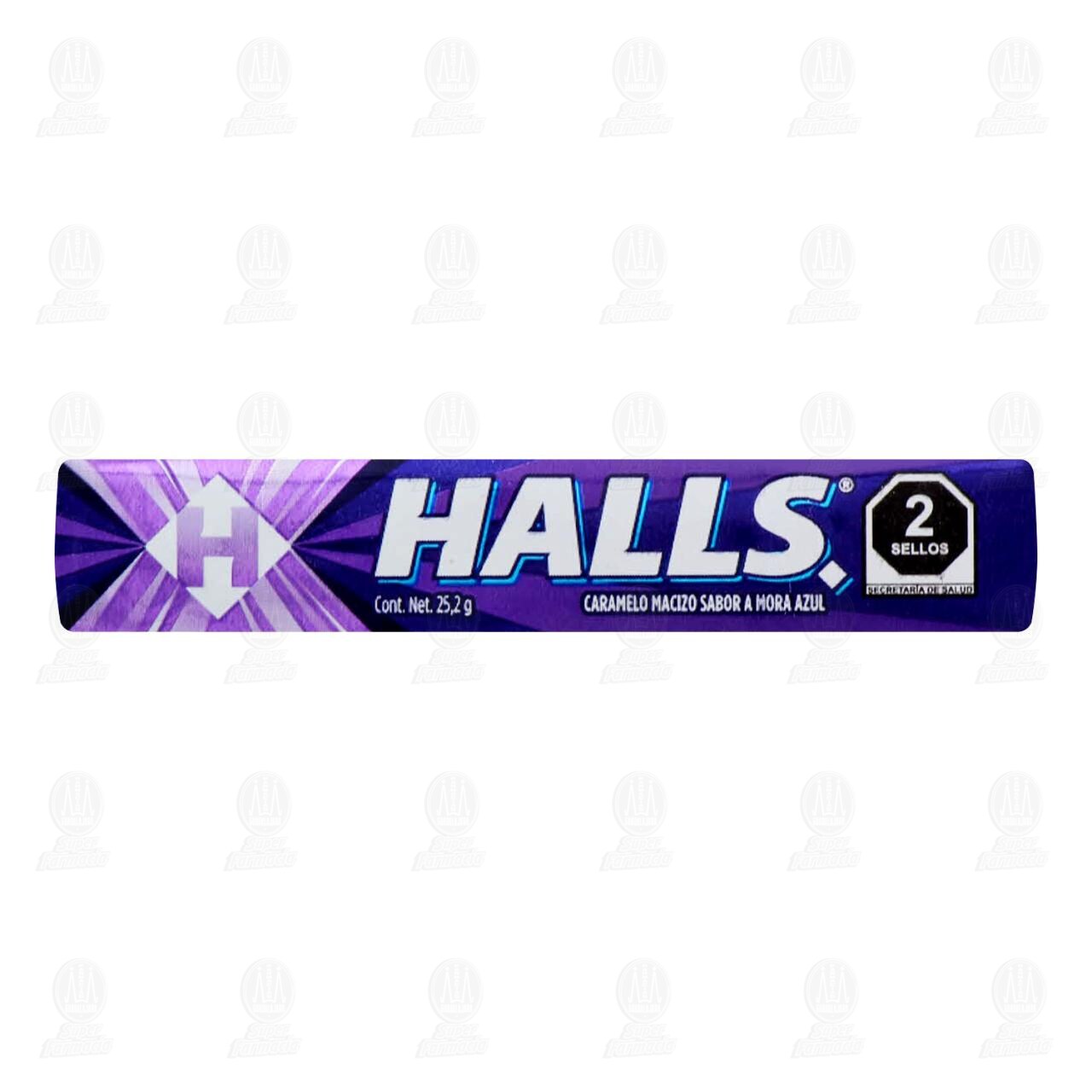 Imagen para Caramelo Halls Mora Azul, 25.2 gr.
