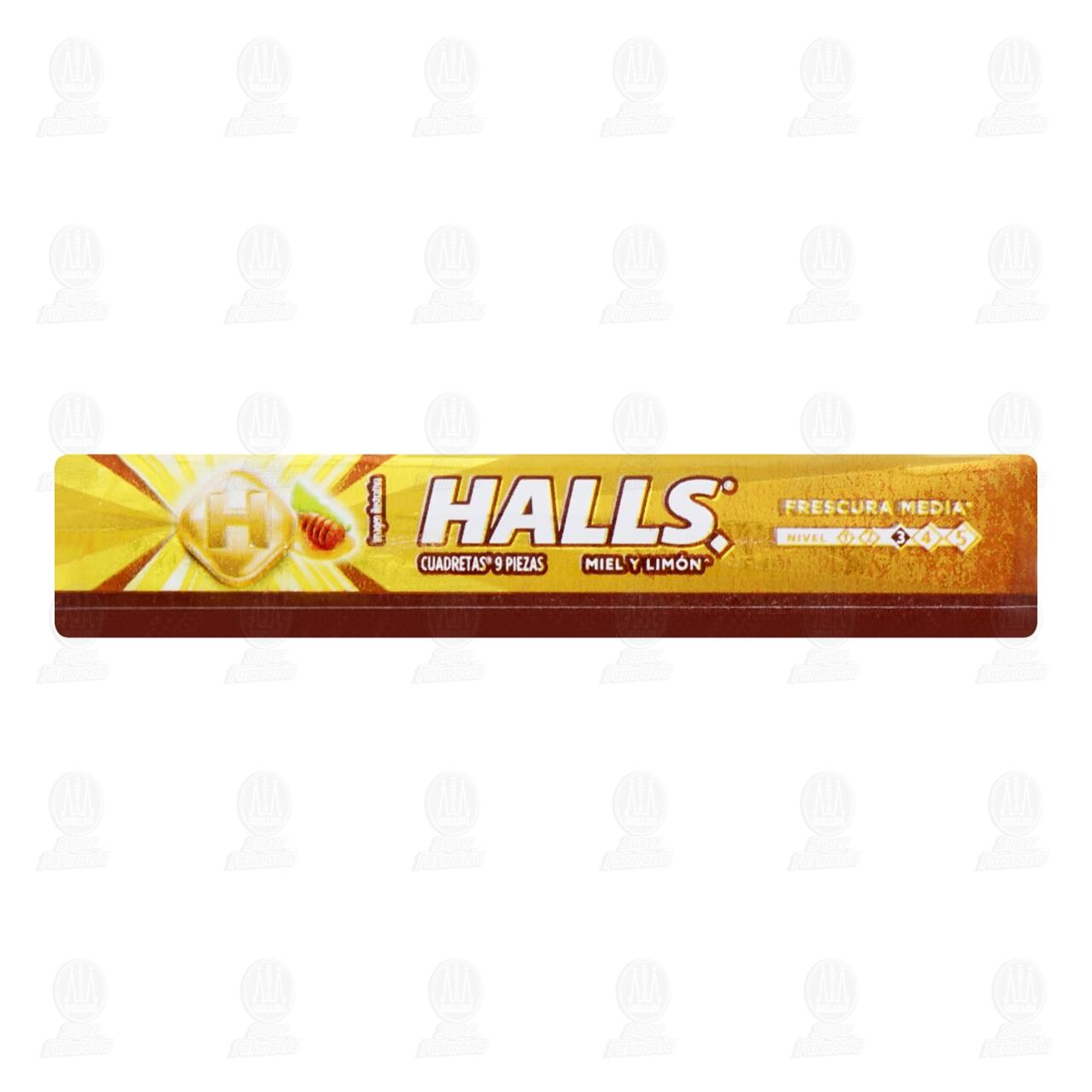 Caramelo Halls Miel y Limón, 25.2 gr. image number 1