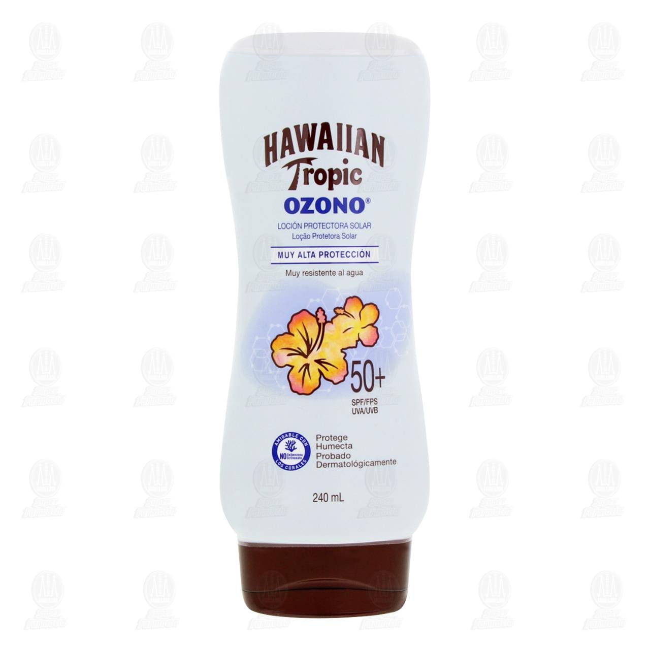 Protector Solar Hawaiian Tropic Ozono en Loción FPS50+, 240 ml. image number 1