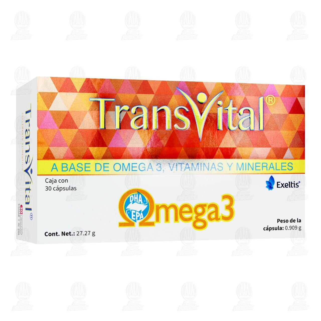 Transvital, 30 Cápsulas.