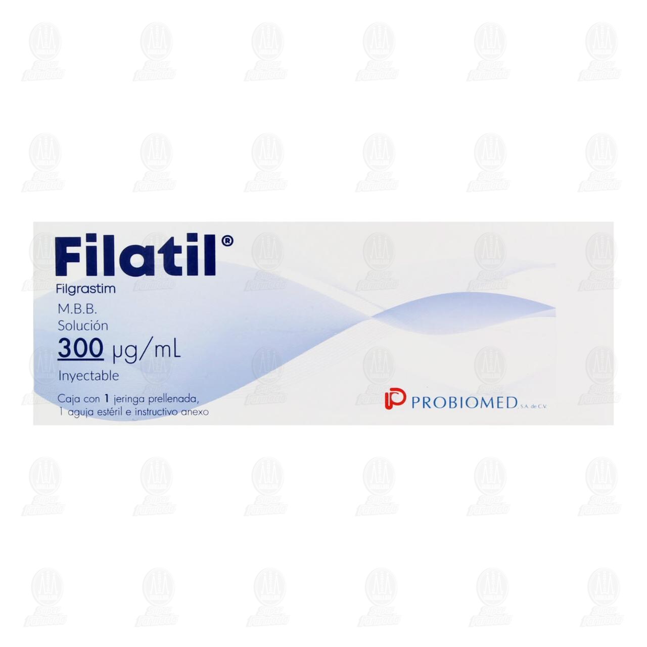 Filatil 300 mcg Solución Inyectable, 1 pz. de FILATIL | Farmacias ...