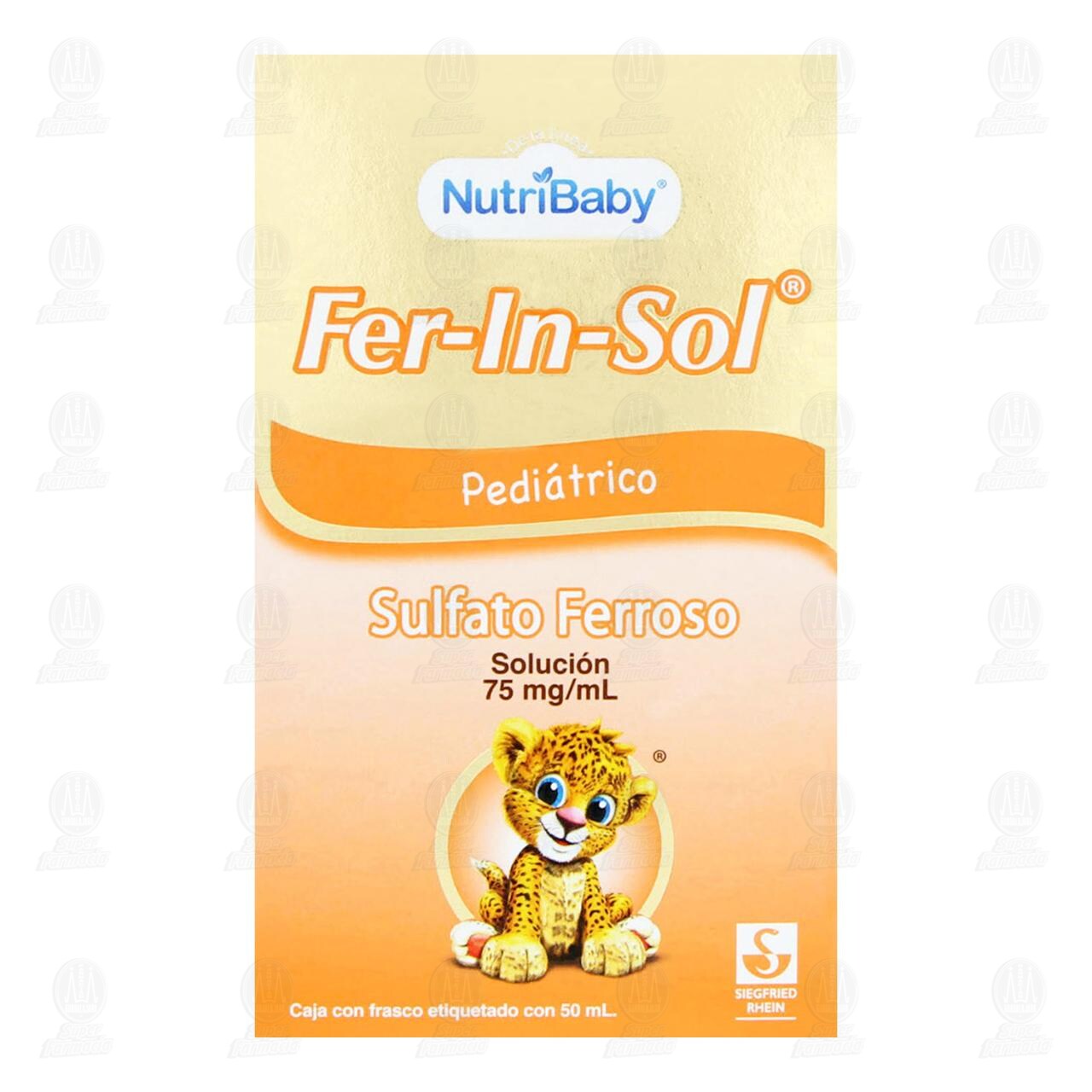 Fer-In-Sol 75mg/ml, 50 ml Soluci&oacute;n Pedi&aacute;trico. image number 1