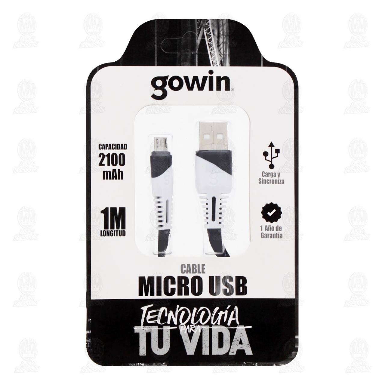 Cable Gowin Micro USB, 1 pz.