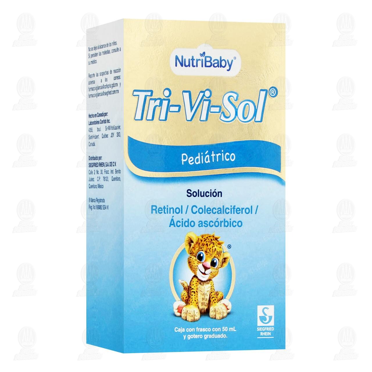 Tri-Vi-Sol 50 ml, Solución Pediátrica Gotas. image number 0