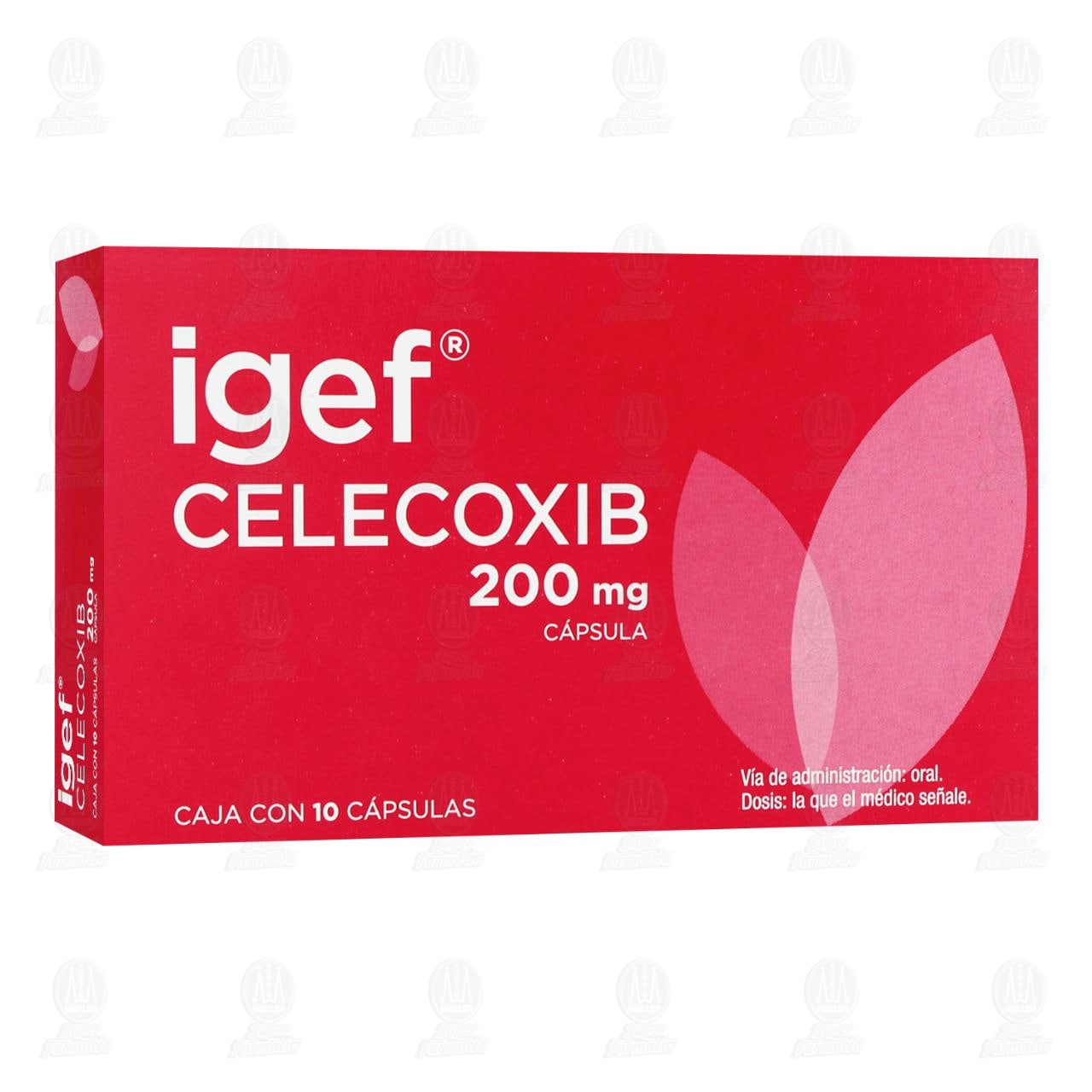 Igef 200 mg, 10 C&aacute;psulas.