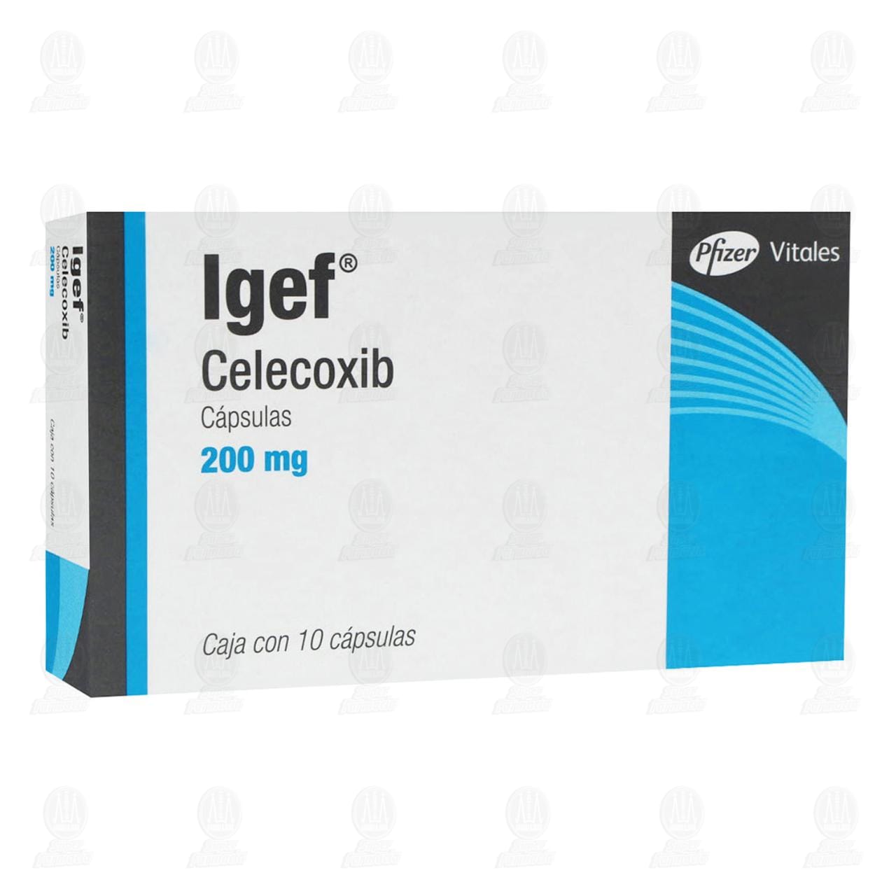 Igef 200 mg, 10 C&aacute;psulas. image number 0