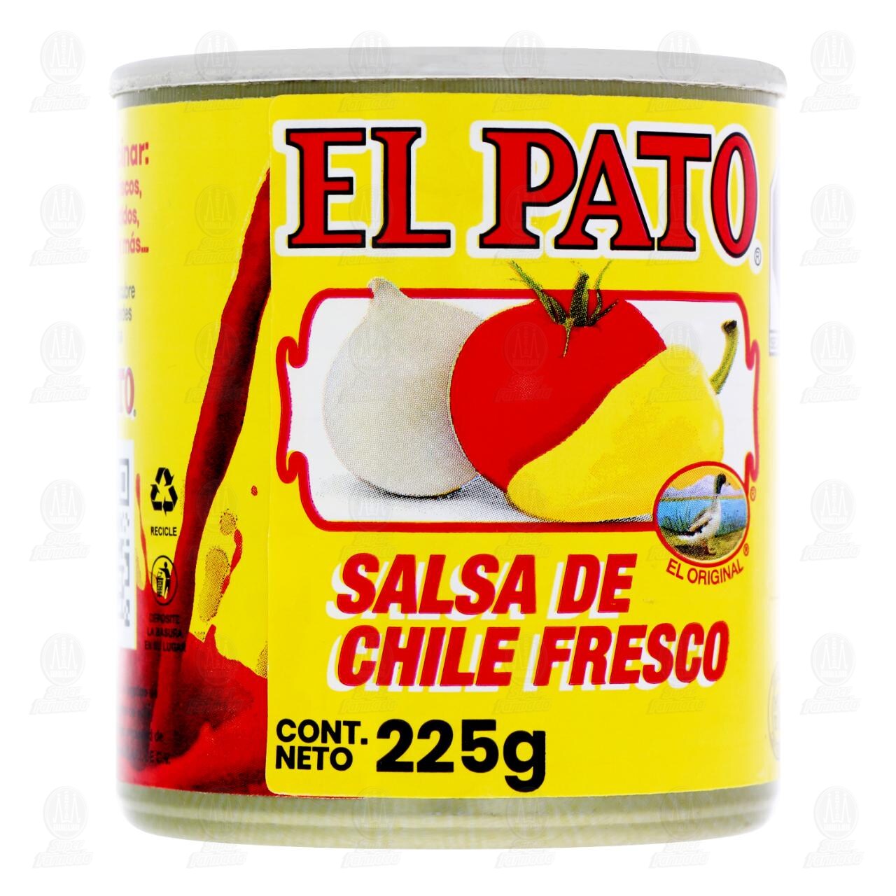 Salsa de Chile Fresco El Pato, 225 gr. image number 0