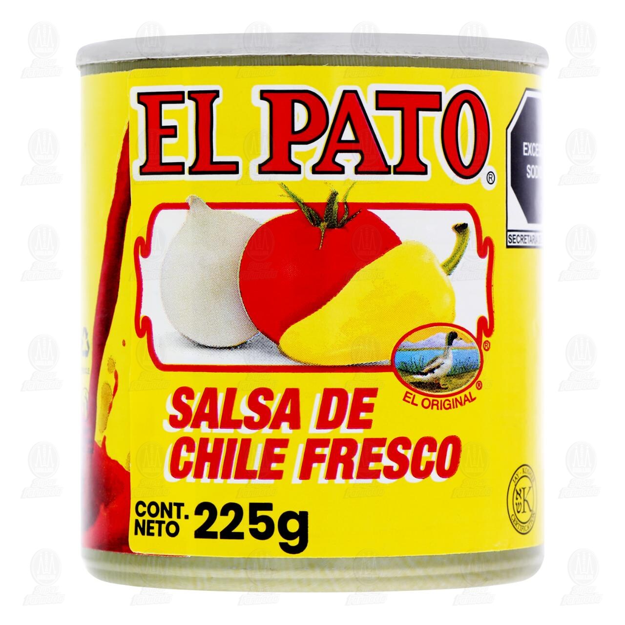 Salsa de Chile Fresco El Pato, 225 gr. image number 1