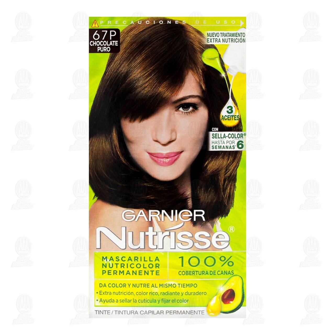 Tinte Garnier Nutrisse Color Chocolate Puro (67P), 1 pz. image number 1