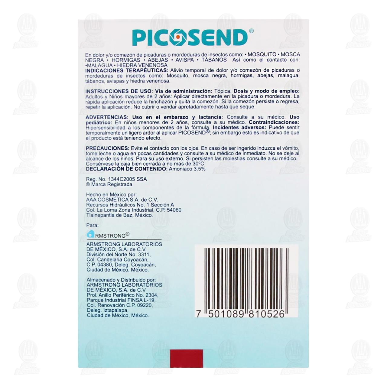 Picosend Soluci&oacute;n, 11 ml. image number 2