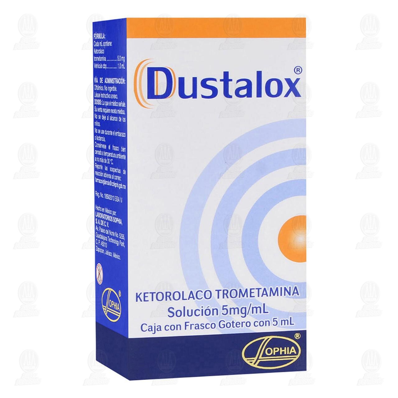 Dustalox 5mg/ml 5 ml, Soluci&oacute;n Gotas. image number 0