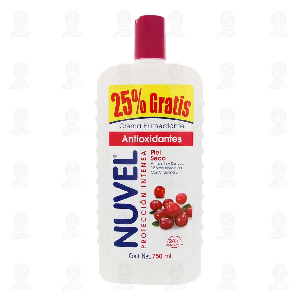 Crema Corporal Nuvel Protecci&oacute;n Intensa con Antioxidantes, 750 ml. image number 1