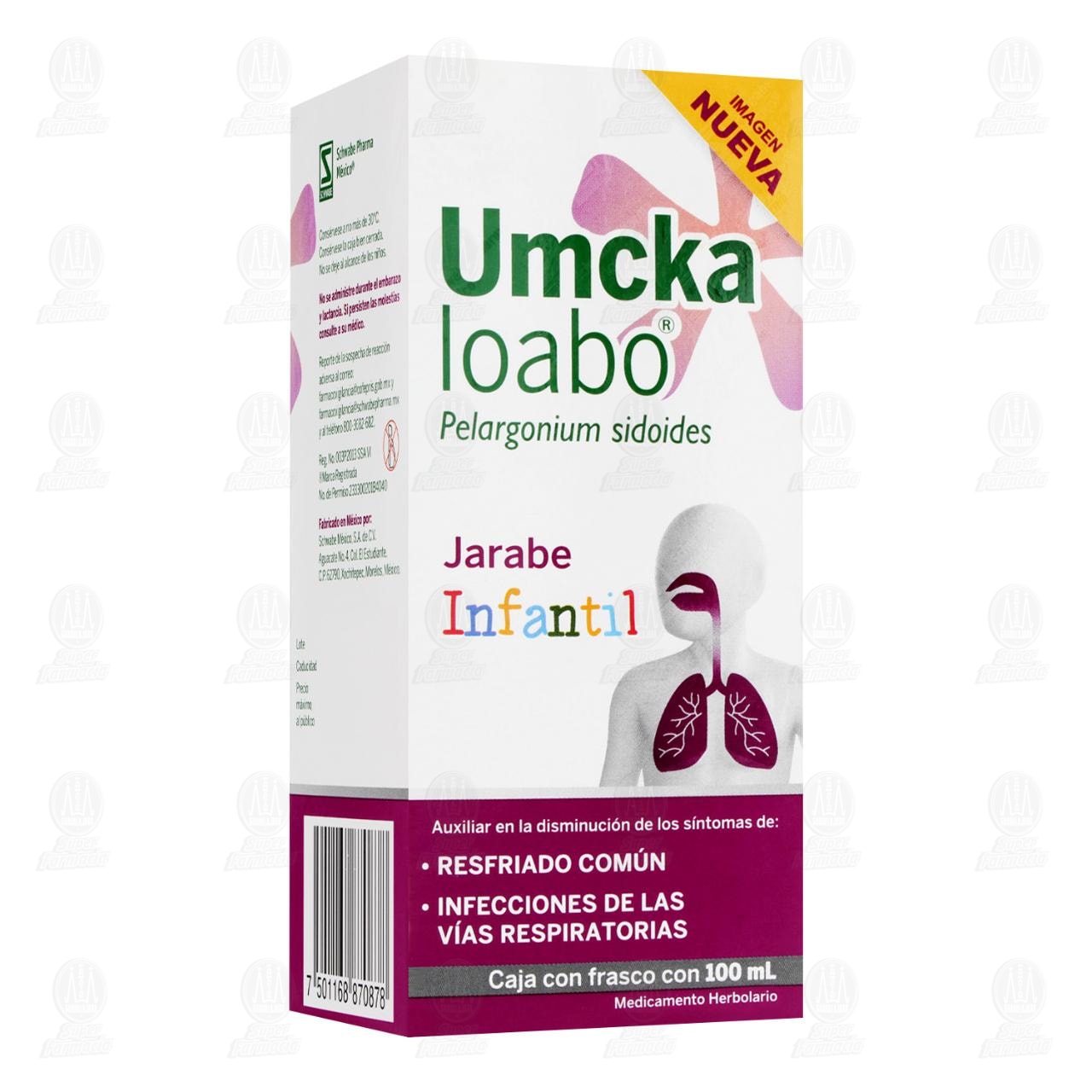 Imagen para Umckaloabo Jarabe Infantil, 100 ml.