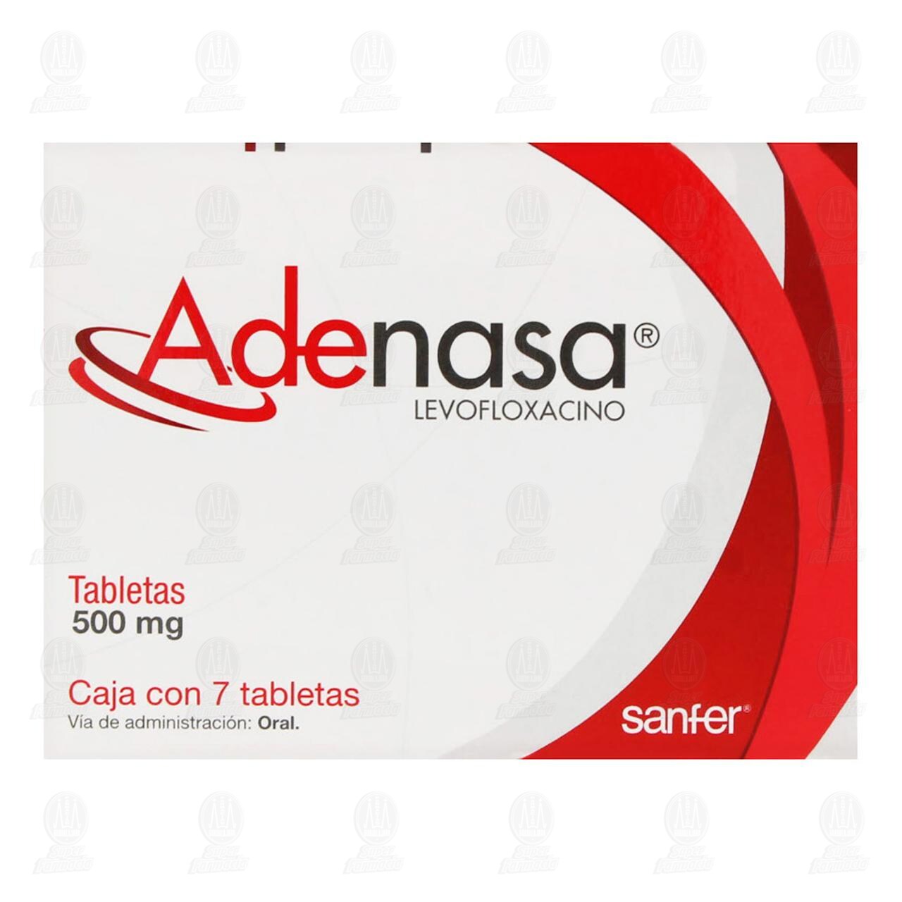 Adenasa 500 mg, 7 Tabletas. image number 1