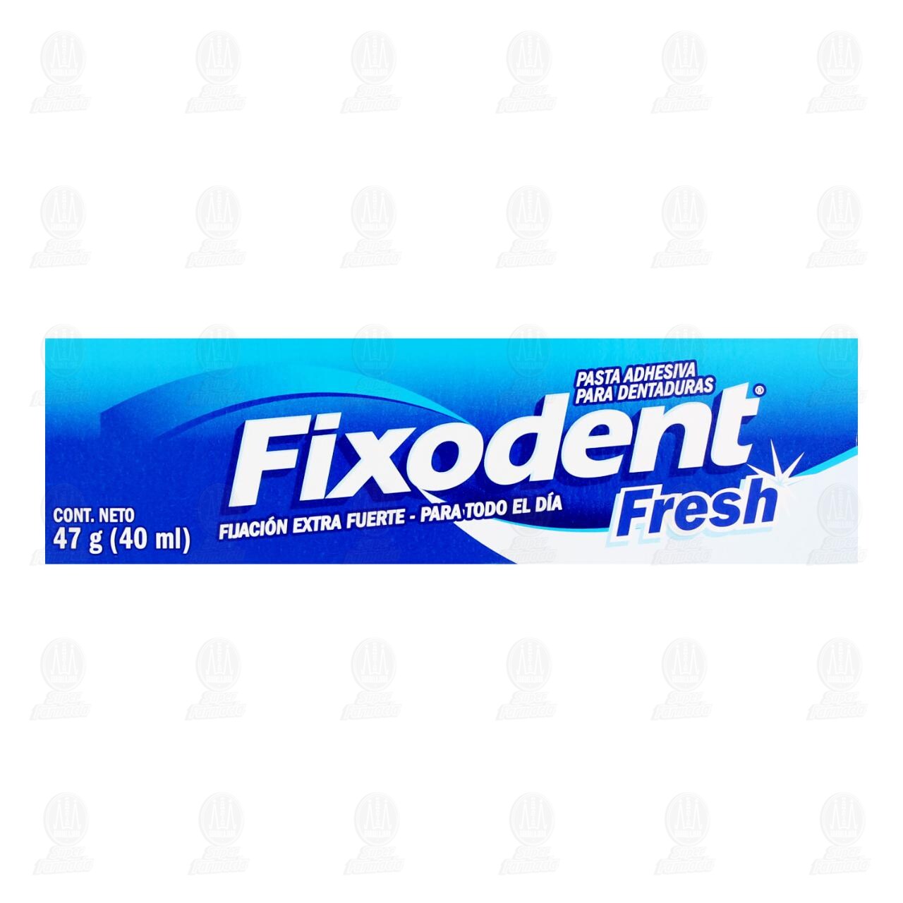 Fixodent Fresh Pasta Adhesiva para Dentaduras, 40 ml. image number 1