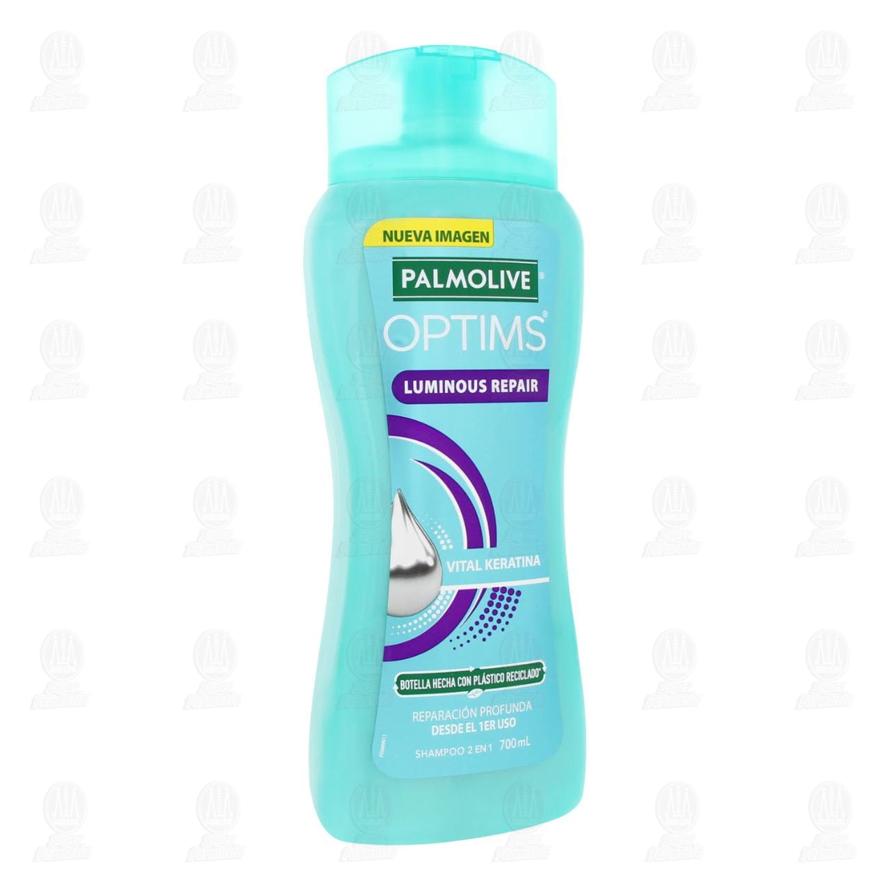 Imagen para Shampoo 2 en 1 Palmolive Optims Luminous Repair, 700 ml.