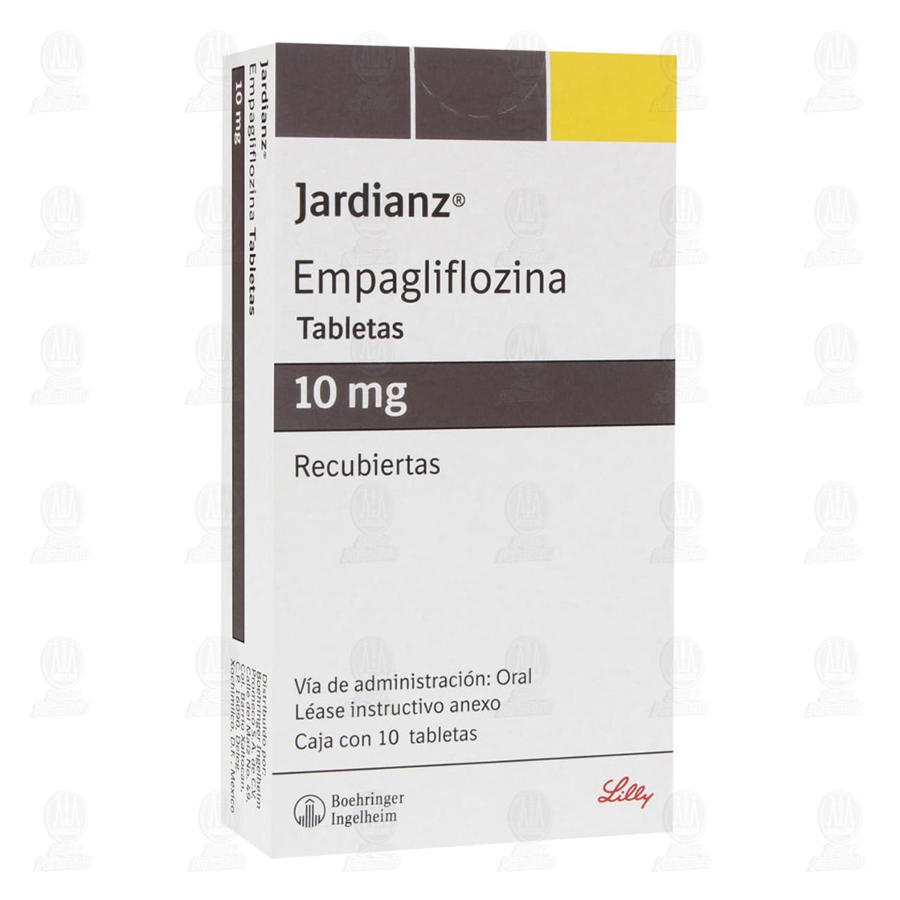 Jardianz 10 mg, 10 Tabletas. image number 0
