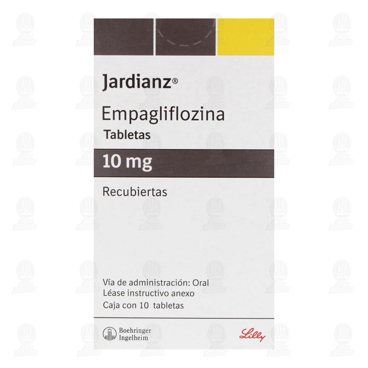 Jardianz 10 mg, 10 Tabletas. image number 1