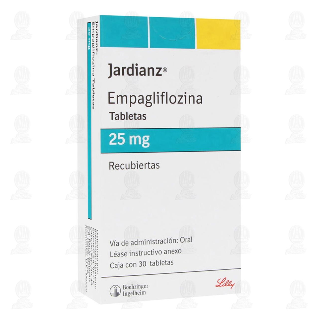 Jardianz 25 mg, 30 Tabletas.
