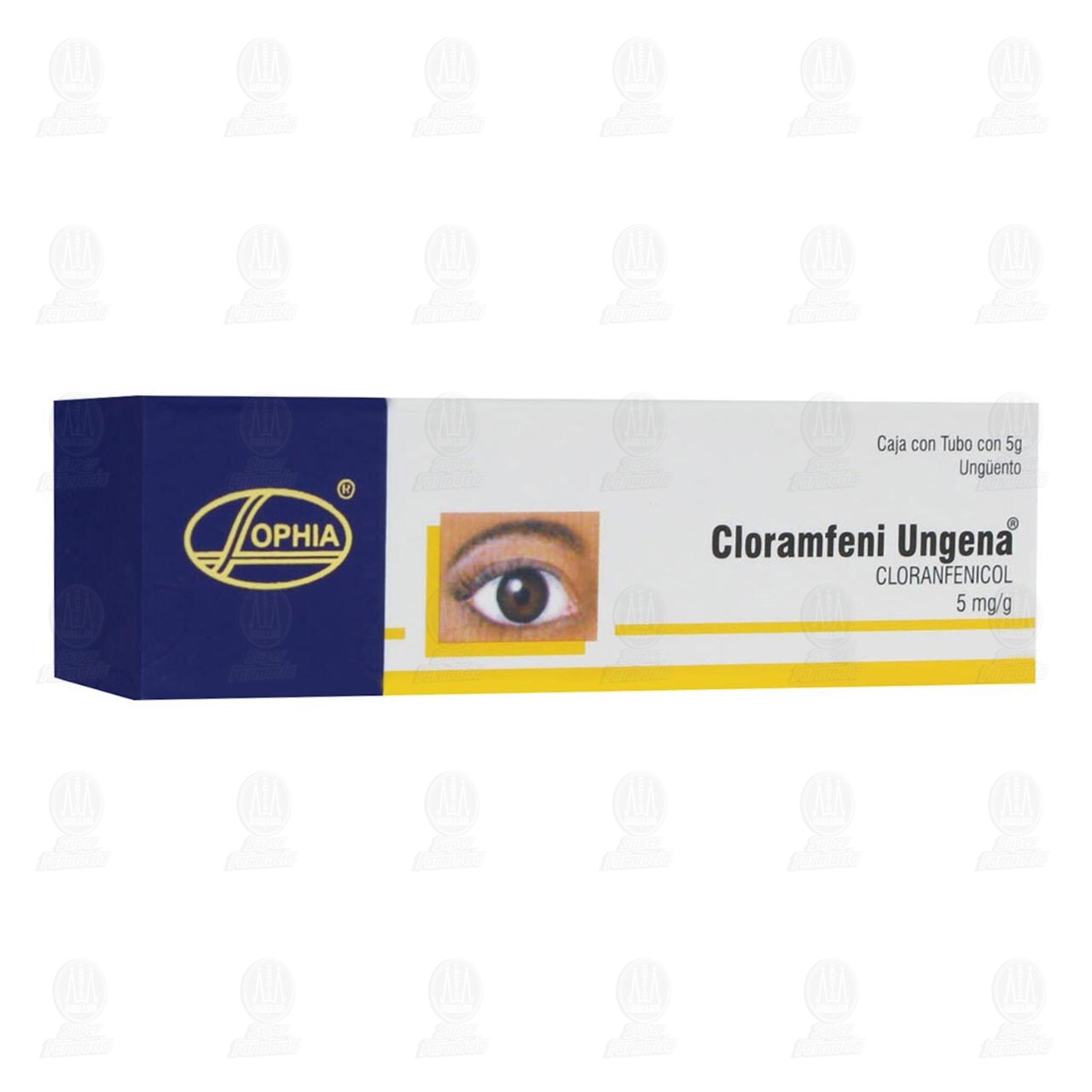 Cloramfeni Ungena, 5mg/5gr. image number 0