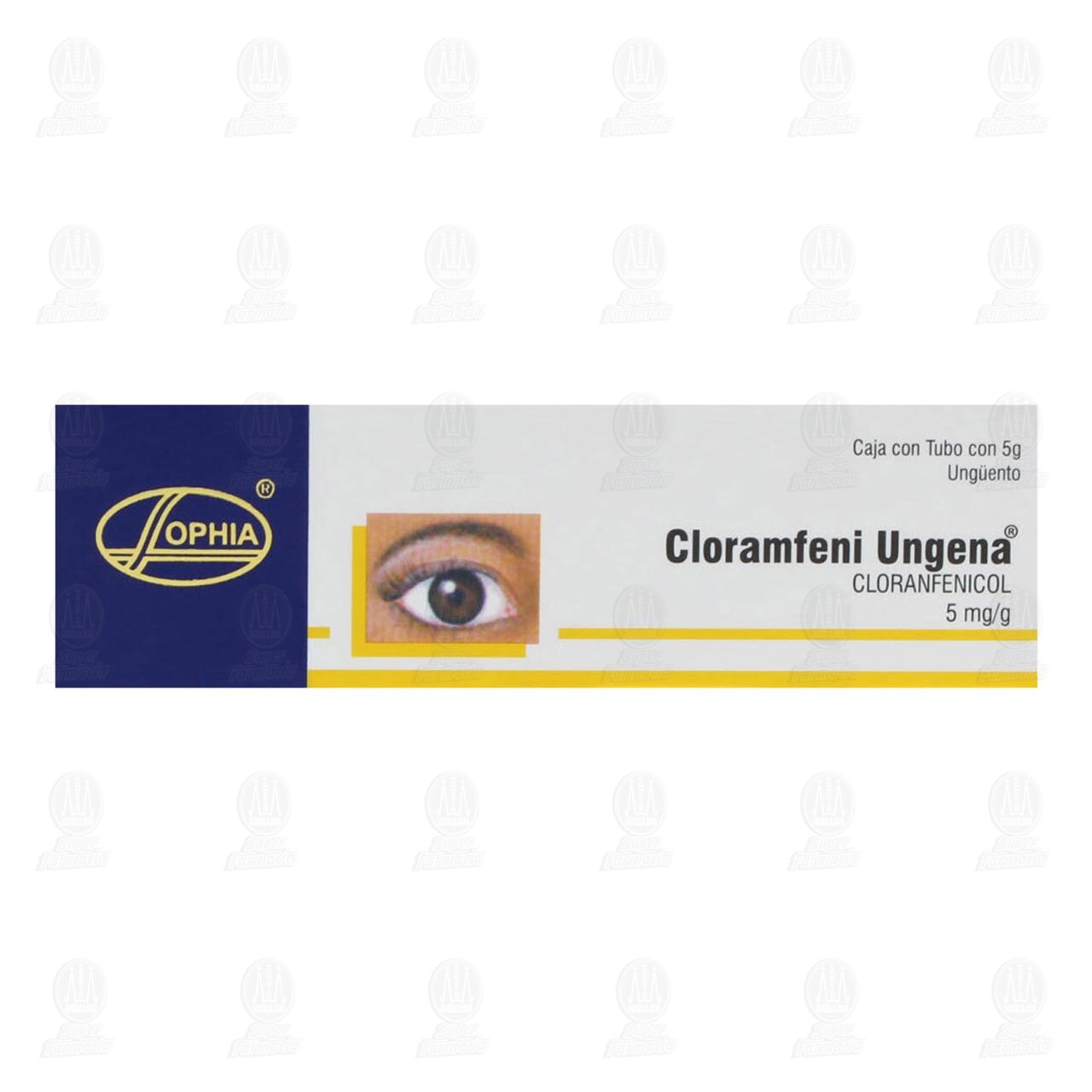 Cloramfeni Ungena, 5mg/5gr. image number 1