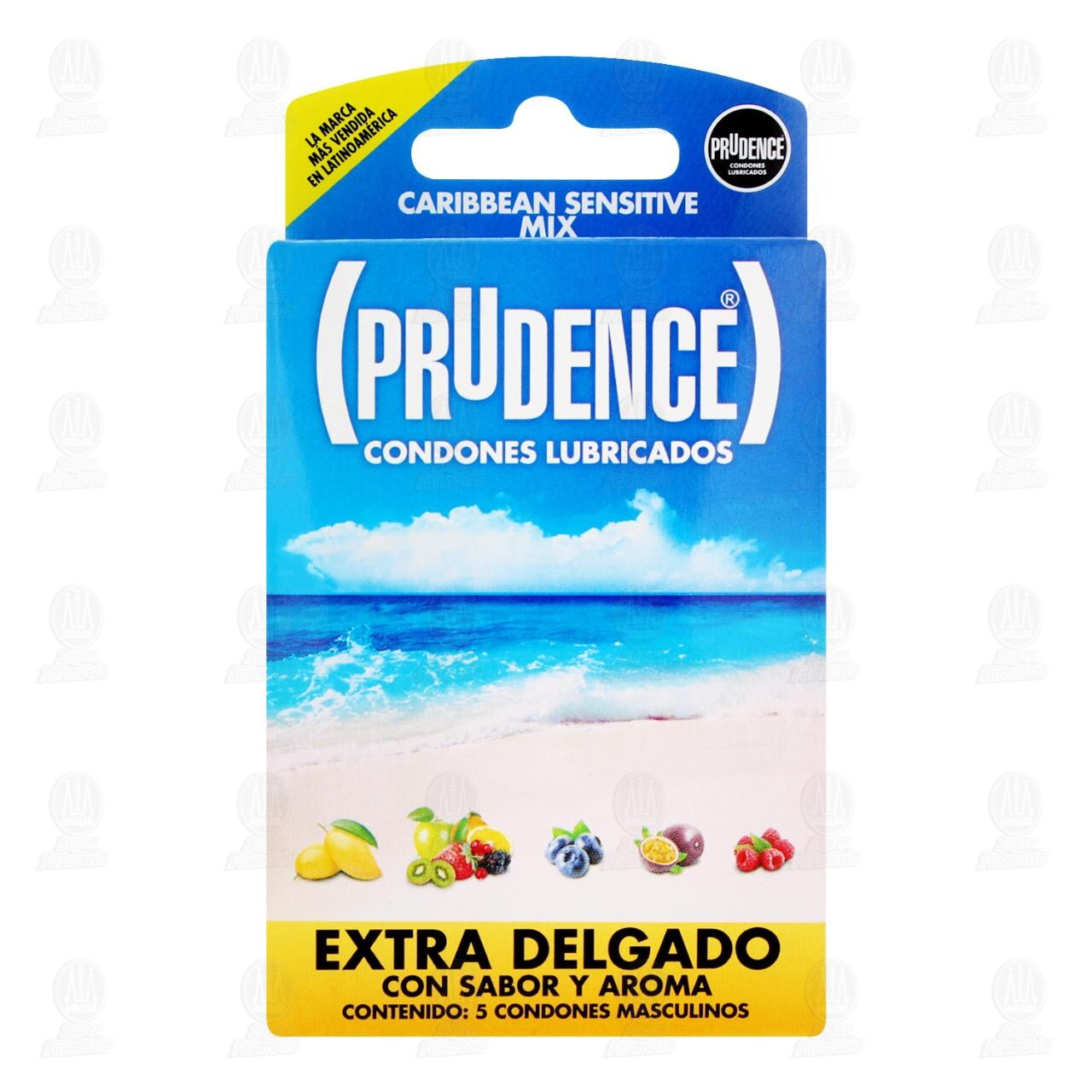 Prudence Caribbean Mix Extra Delgado, 5 pzas. image number 1