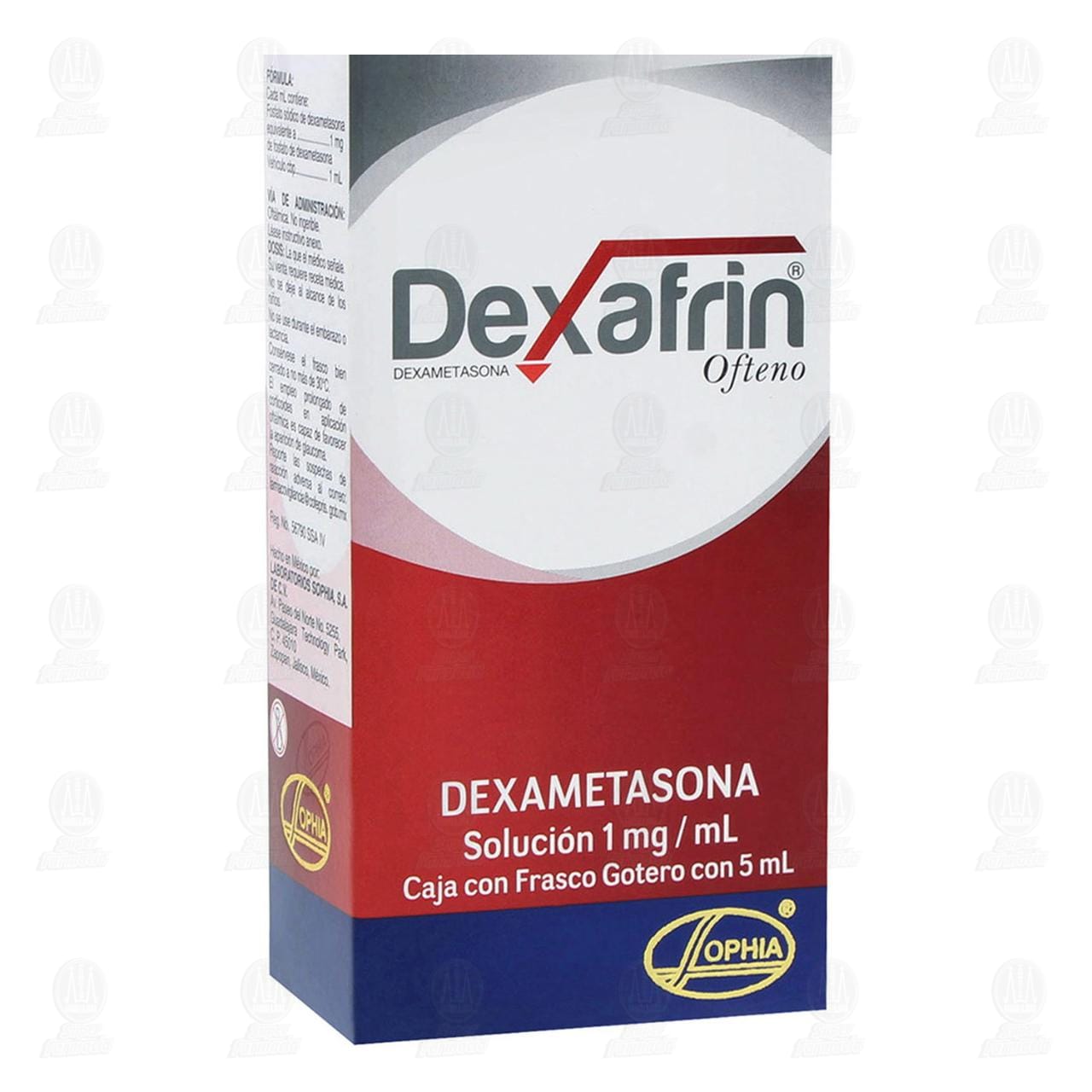 Dexafrin Ofteno Soluci&oacute;n 1mg/ml, 5 ml. image number 0