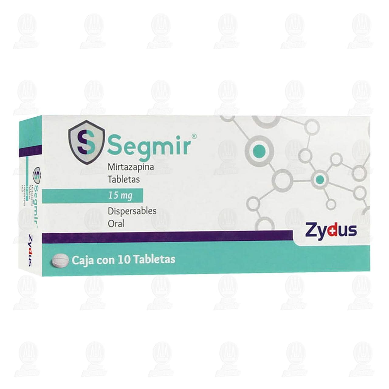 Segmir 15 mg, 10 Tabletas.