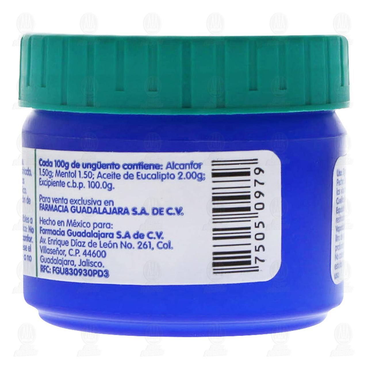 Ungüento Mentolado, 50 gr Pharmalife. image number 2