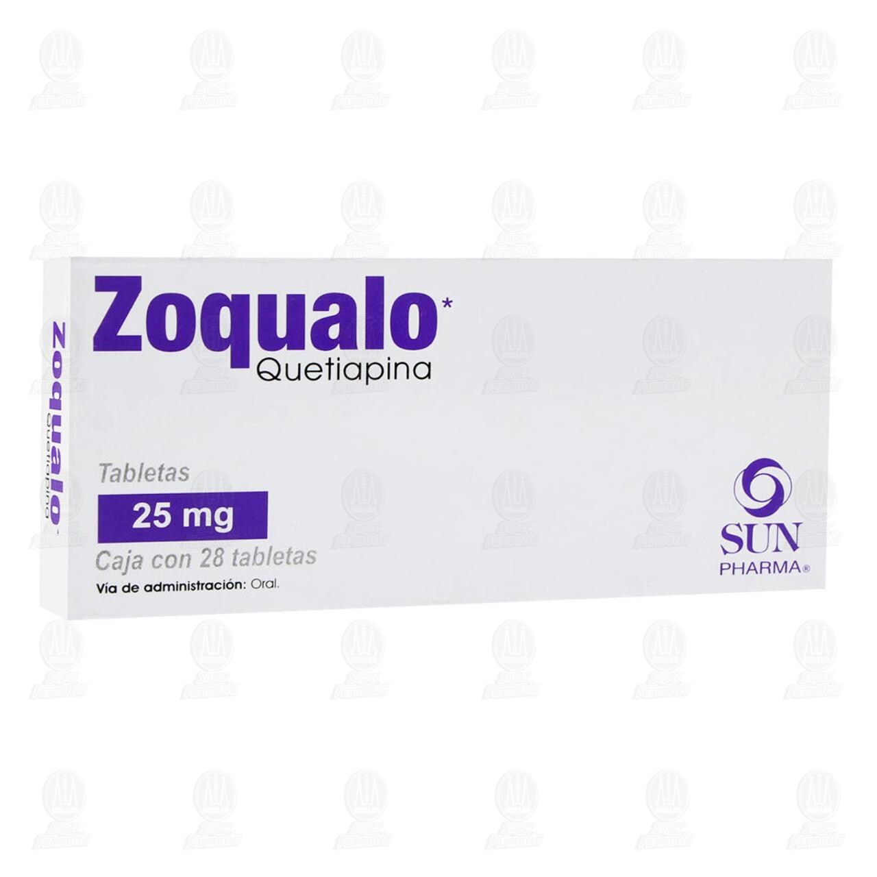 Zoqualo 25 mg, 28 Tabletas. image number 0