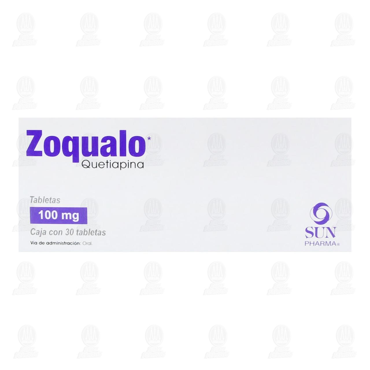 Zoqualo 100 mg, 30 Tabletas. image number 1