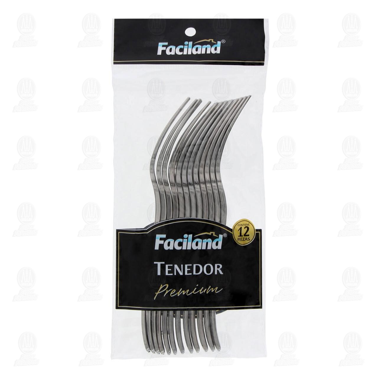 Tenedores Desechables Faciland Premium, 12 pzas. image number 0
