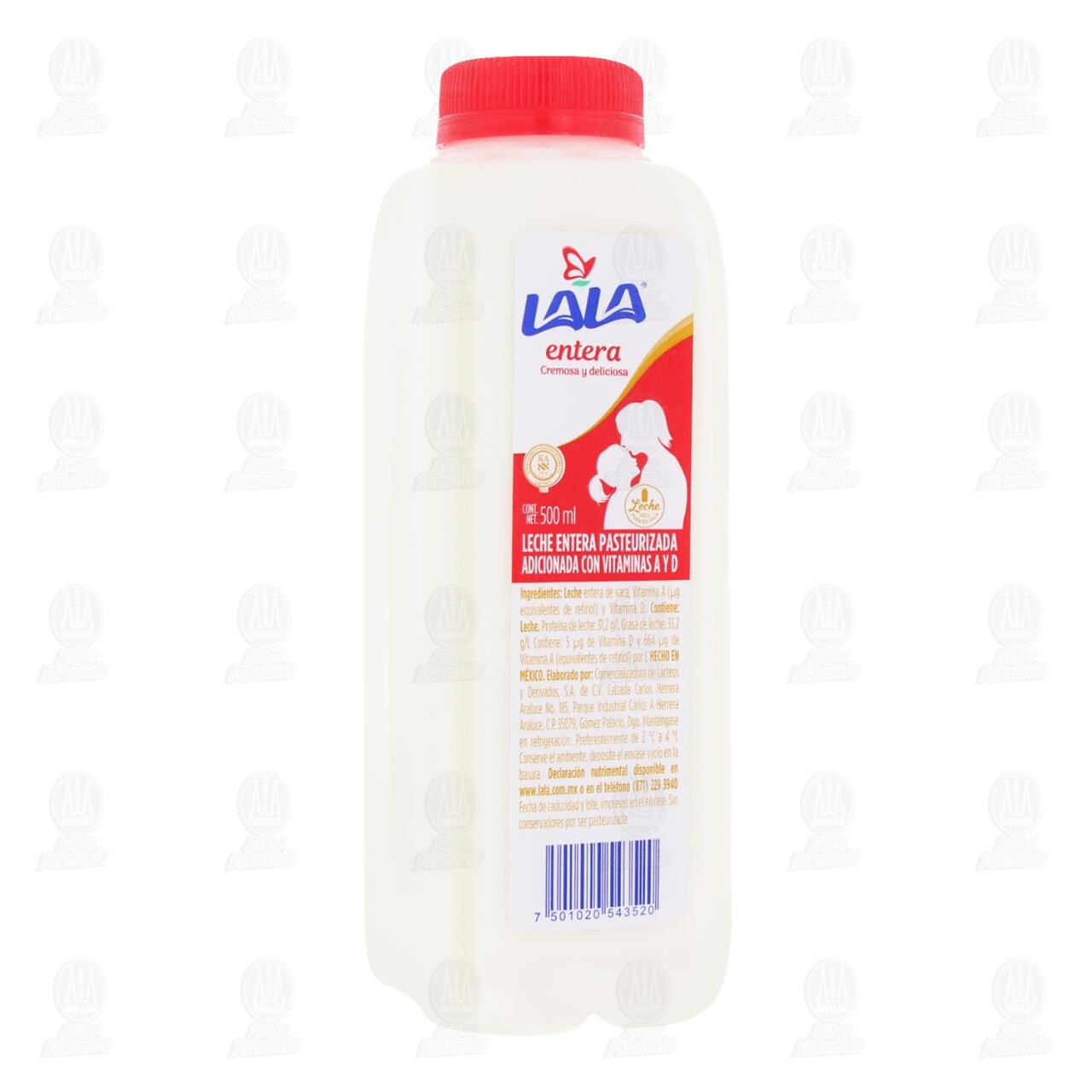 Leche Lala Entera, 500 ml. image number 0