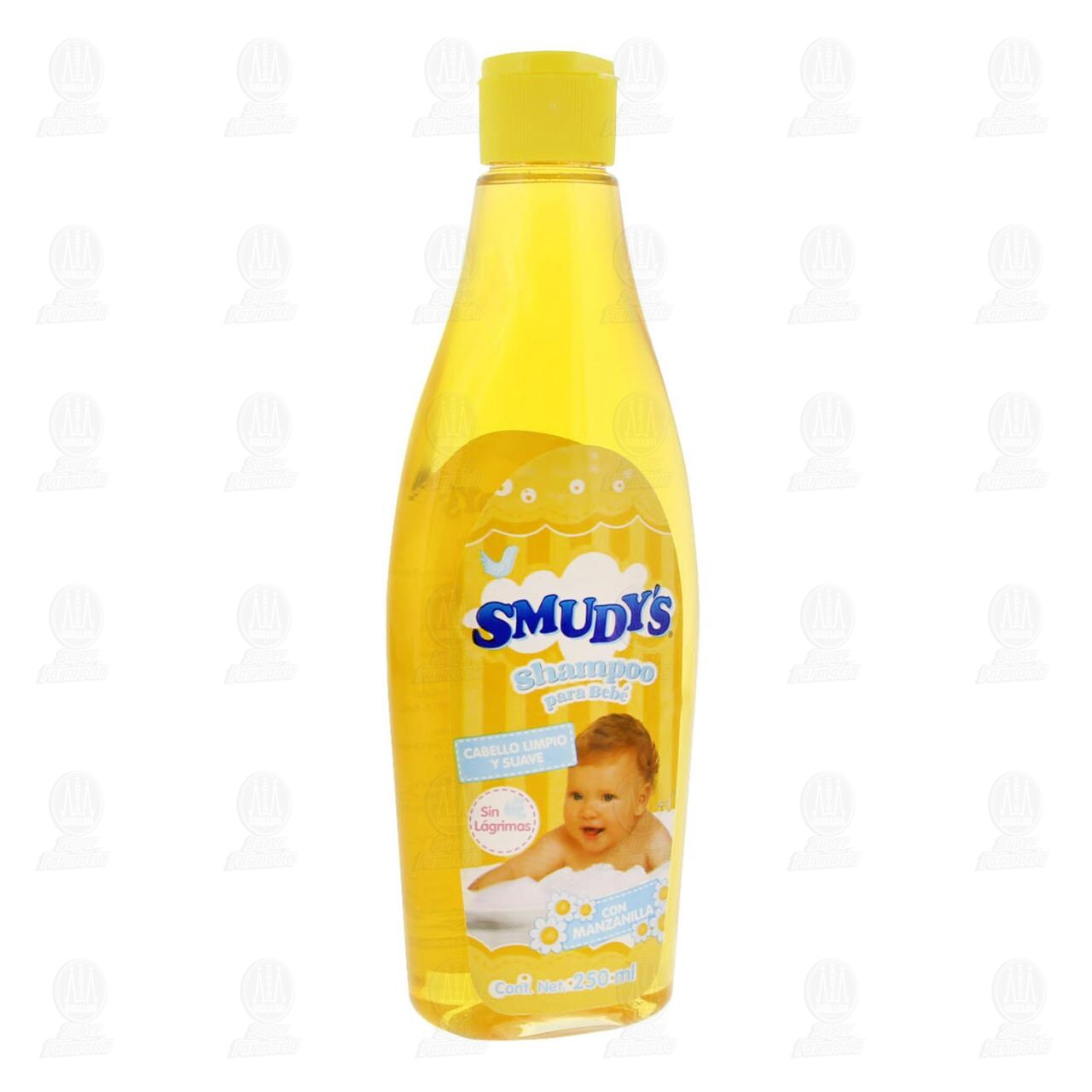 Shampoo para Bebé Smudy's Manzanilla, 250 ml.