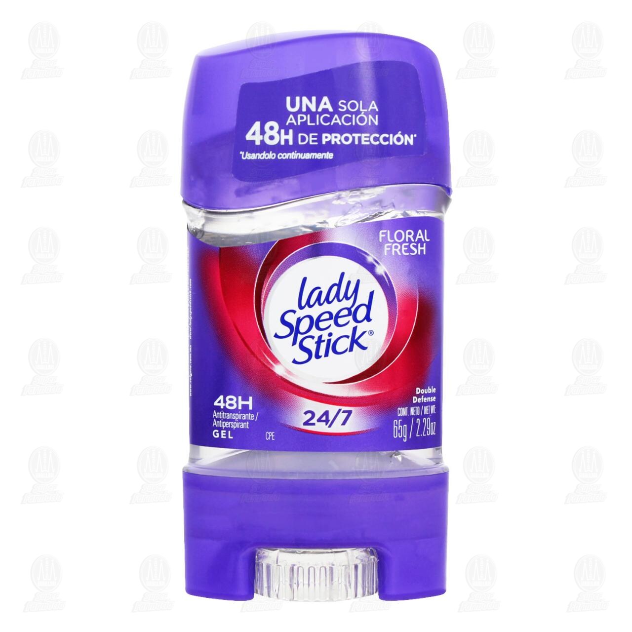 Antitranspirante Lady Speed Stick 24/7 Floral Fresh en Gel, 65 gr. image number 1