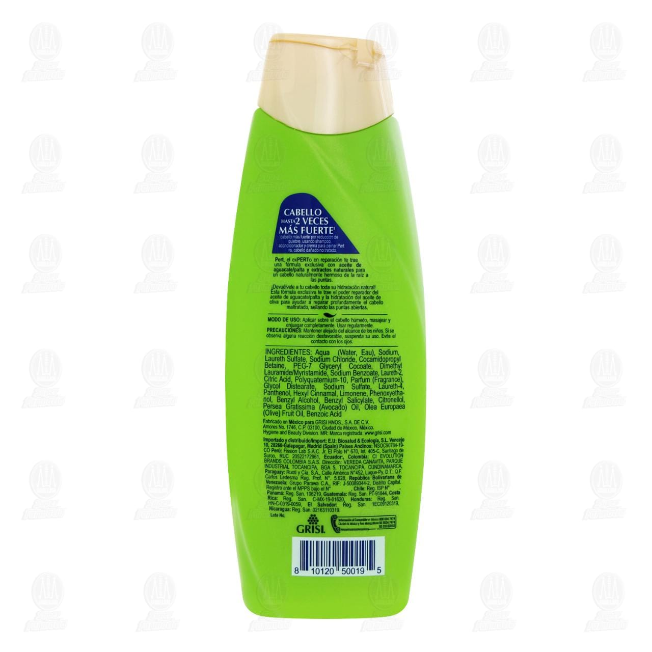 Shampoo Pert Reparaci&oacute;n Profunda, 180 ml. image number 2