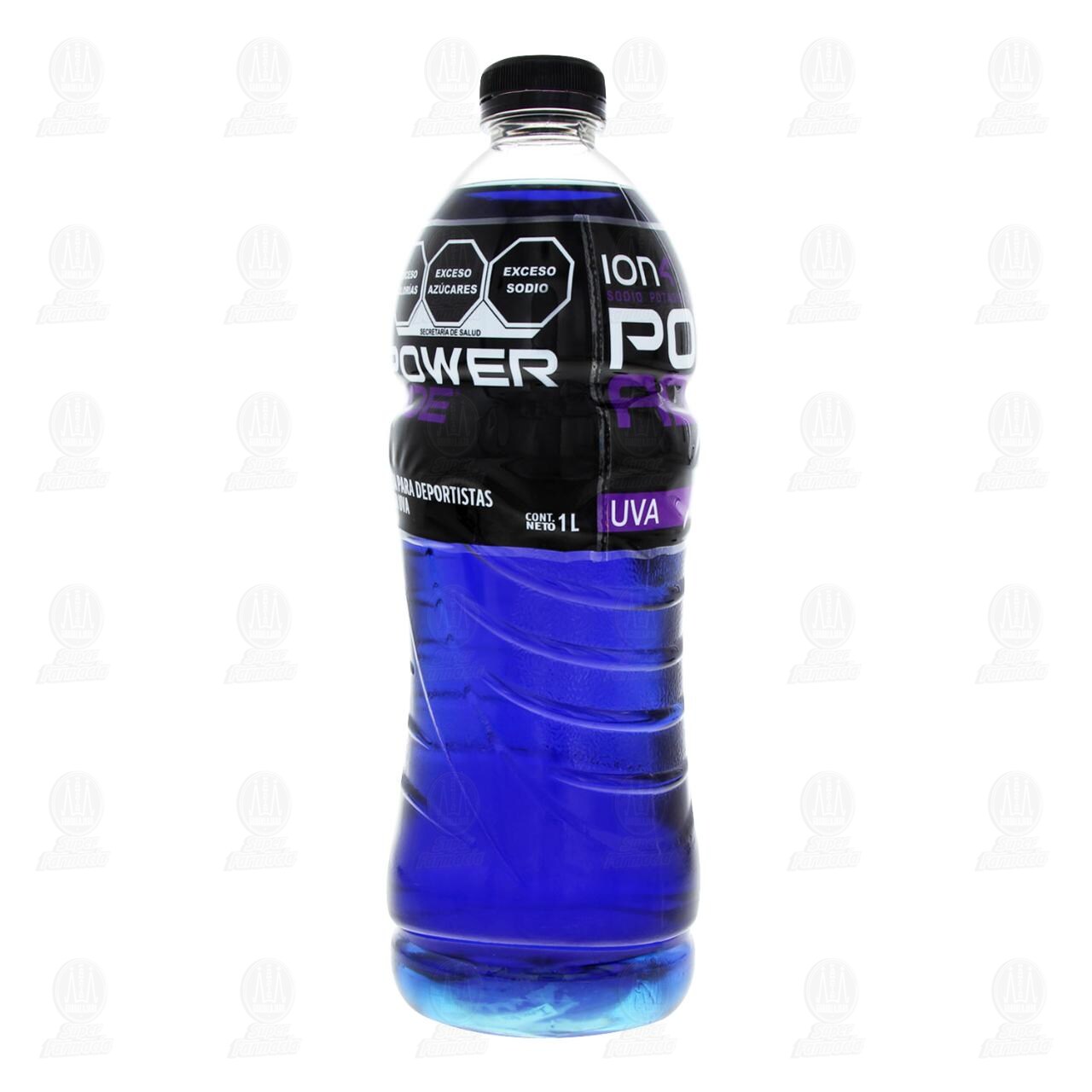 Bebida Powerade Ion4 Uva, 1 l. image number 2