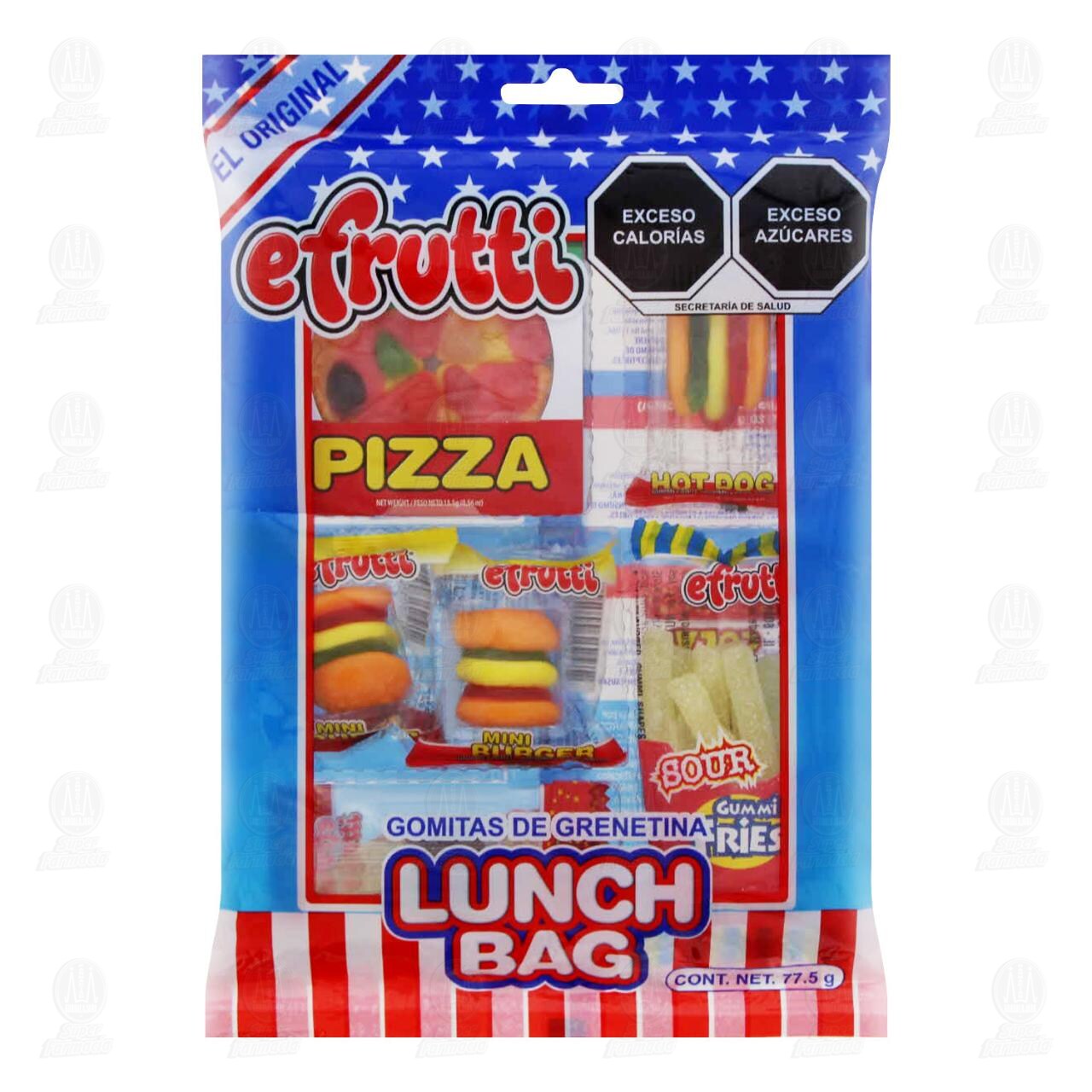 Gomitas eFrutti Lunch Bag, 77.5 gr. image number 0