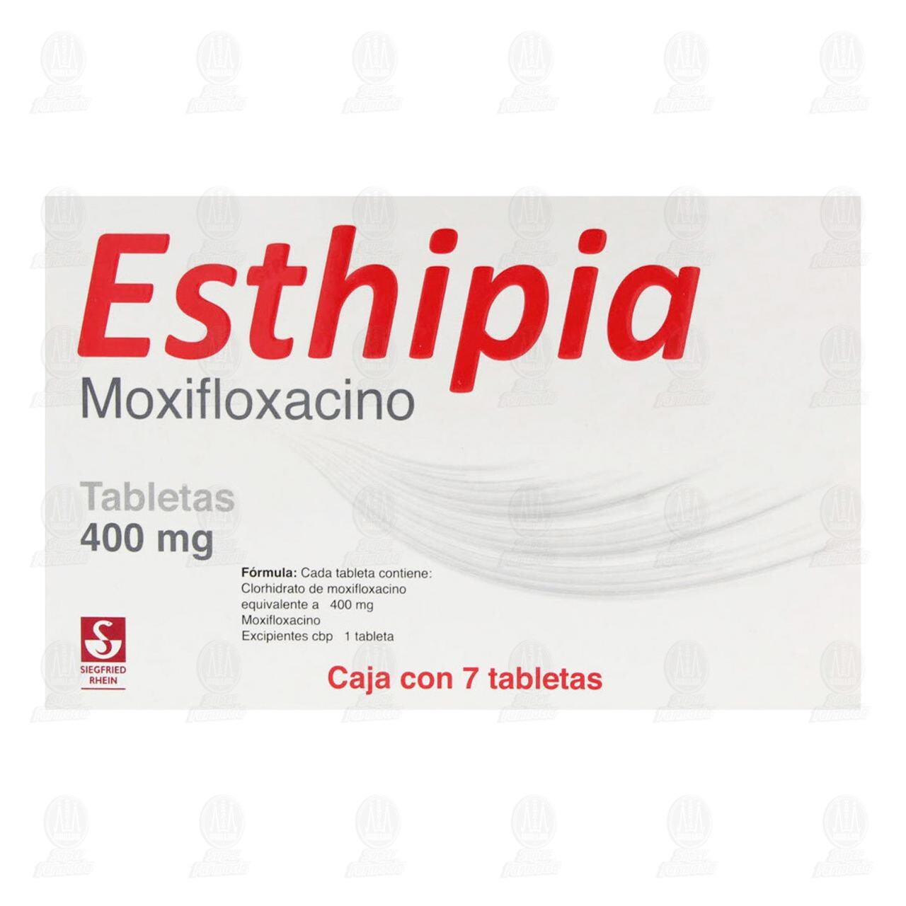 Esthipia 400 mg, 7 Tabletas. image number 2