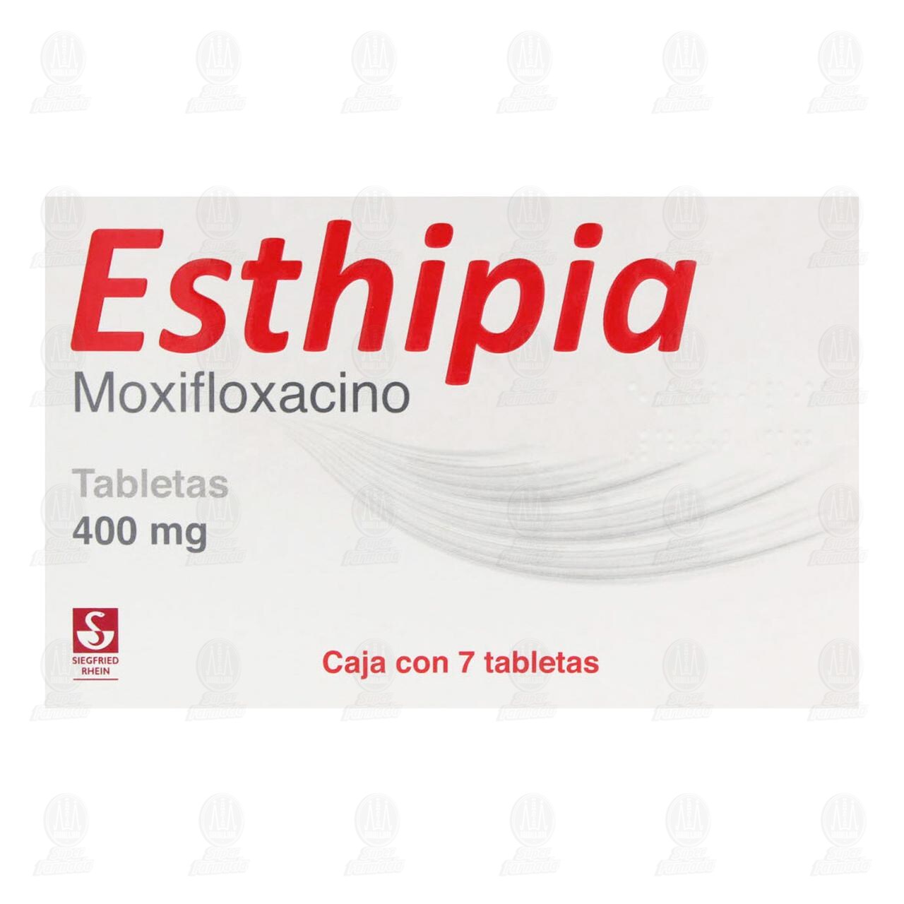 Esthipia 400 mg, 7 Tabletas. image number 1